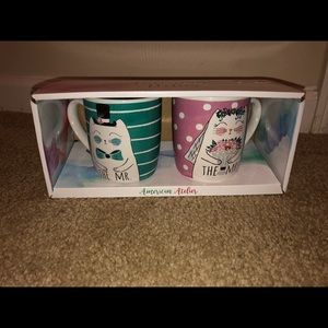 Mr. & Mrs. coffee mugs set